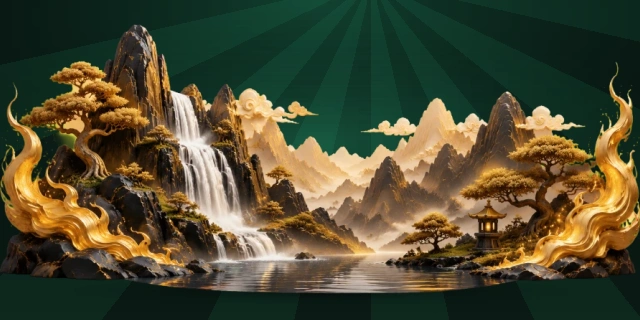 江山美景画